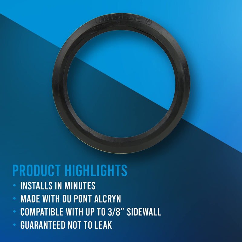 [Australia - AusPower] - 4'' UNISEAL Flexible Tank Adapter (Bulkhead) 