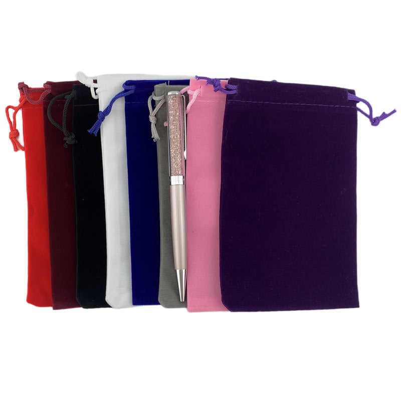 [Australia - AusPower] - Palmhomee Pack of 48 Velvet Drawstring Bags Gift Bag Velvet Pouch For Jewelry Wedding and Party Favor (4x6 Inch, Mixed Colors) 