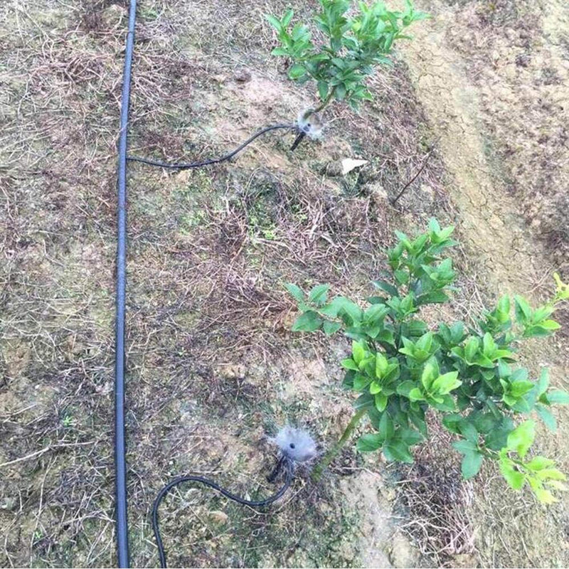 [Australia - AusPower] - Dceyaor Irrigation Drippers Drip Emitters Plastic Micro Spray Adjustable 360 Degree Sprayer Vegetable Garden Patio Lawn (50 pcs) (Blue 01) 