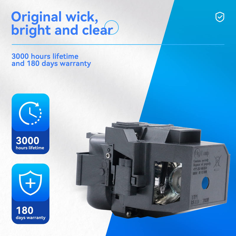 [Australia - AusPower] - ZMSTLAMP for Epson ELPLP78 PowerLite 600 2000 2030 2040 2045 730HD 725HD EX3220 EX5220 EX5230 EX6220 EX7220 EX7230 EX7235 1222 1262W 1263W 955W 99W W17 X17 VS230 VS330 Replacement Projector Lamp Black 