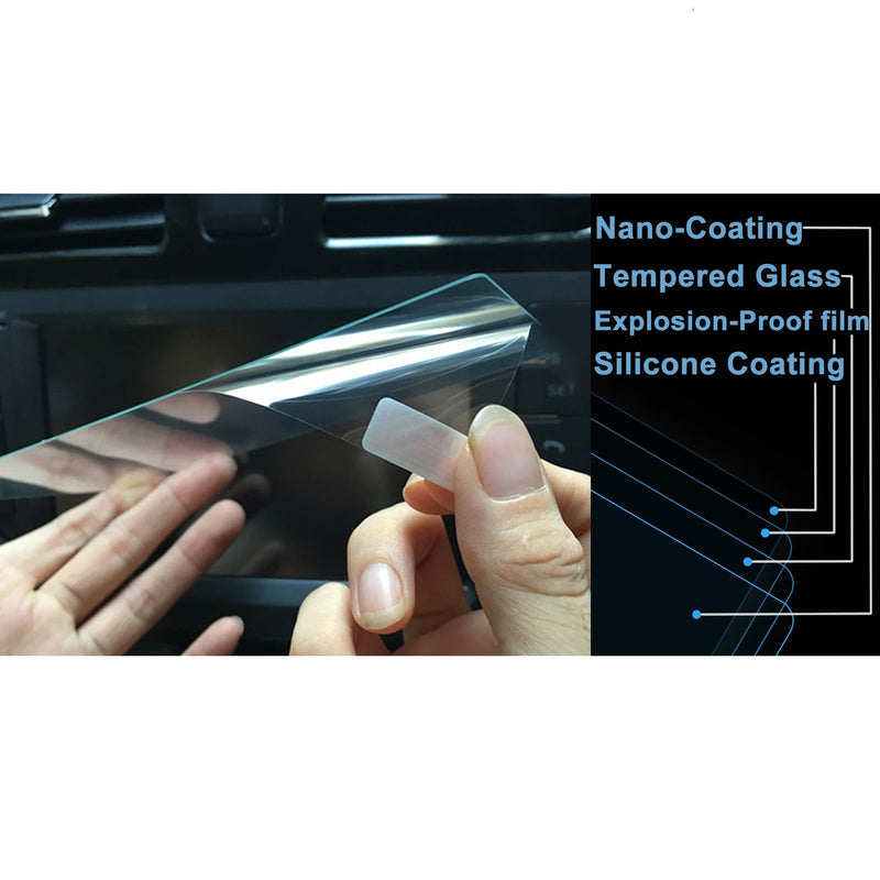 [Australia - AusPower] - LFOTPP Car Navigation Screen Protector for 2016-2022 Chevrolte Camaro 8 Inch, Tempered Glass 9H Hardness Car Infotainment Stereo Display Center Touchscreen Protective Film 
