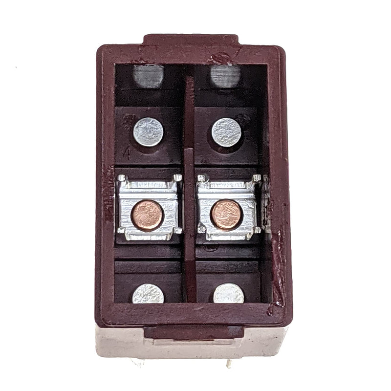 [Australia - AusPower] - IndusTec Wired DPDT 20 AMP 12V 6 Pin Quick Plug On/Off/On 3 Position DC Motor Polarity Reversing Control Maintained Latch Lock Toggle Switch Double Pole Double Throw KN3C-203P 