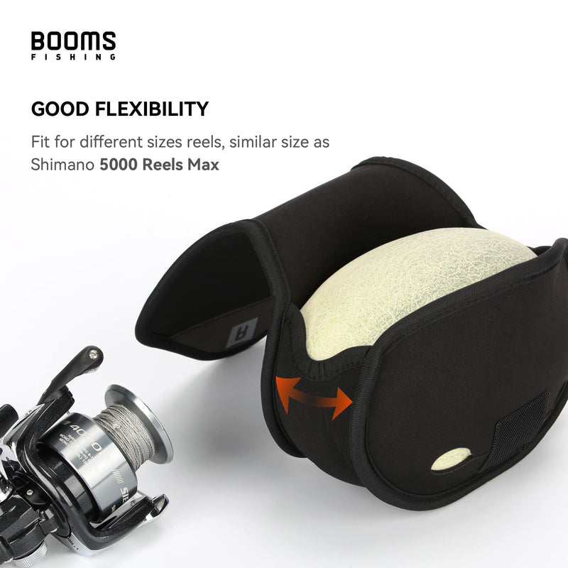 [Australia - AusPower] - Booms Fishing RC3 Spinning Reel Cover, Fishing Reel Protective Case, Fit for 5000 Reels Max Universal 