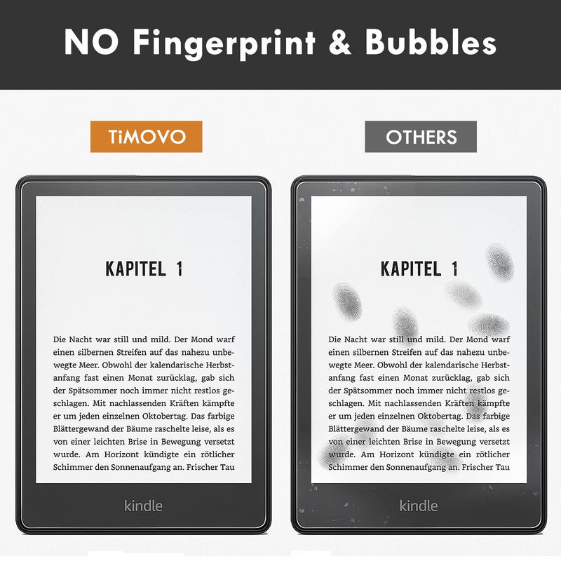 [Australia - AusPower] - TiMOVO (3 Pack) Screen Protector Compatible with Kindle Paperwhite 6.8-Inch (11th Generation,2021)/Kindle Paperwhite Kids/Signature Edition, [Scratch Resistant][Anti-Glare] PET Film Protector, Matte 