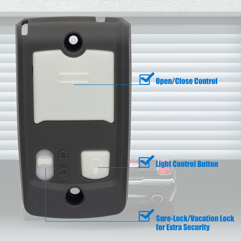[Australia - AusPower] - GBWCSL2-BX Garage Door Opener Wall Mount Compatible with Genie Garage Door Opener Keypad Series II Product 39165R 37351R GBWC2-BX GPWC-2WLB (1Pack) 