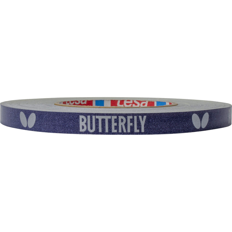 [Australia - AusPower] - Butterfly Side Tape to Protect The Edges of Your Rubber and Blade for Table Tennis Paddles - Color Blue/Silver - Width 12mm - Rolls Come in 10m (20 Rackets) and 50m (100 Rackets) 10 Meters (20 Rackets) 