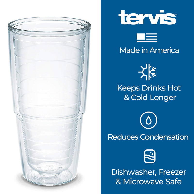 [Australia - AusPower] - Tervis Leopard Frost Animal Print Made in USA Double Walled Insulated Tumbler, 24oz, Clear 