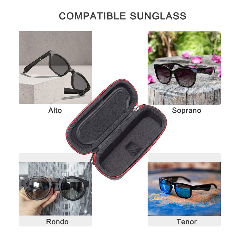 [Australia - AusPower] - RLSOCO Hard Case for Bose Frames Audio Sunglasses : Frames Alto / Frames Tenor / Frames Soprano / Frames Rondo Bluetooth Audio Sunglasses（NOT for Frames Tempo） 