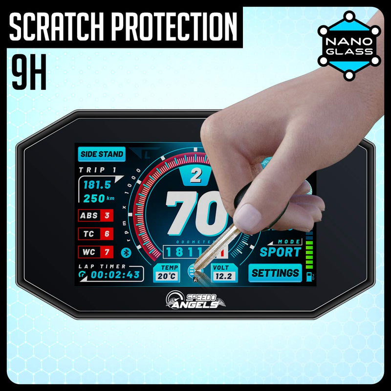 [Australia - AusPower] - Speedo Angels Nano Glass Screen Protector for BOOM! BOX 6.5GT (GPS) (2014+) x 2 