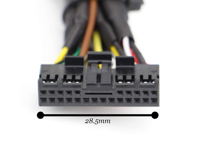 [Australia - AusPower] - Xtenzi RCA Cord Assembly Harness Car Audio Video Compatible with Pioneer AVIC AVH CDP1803 - XT91909 