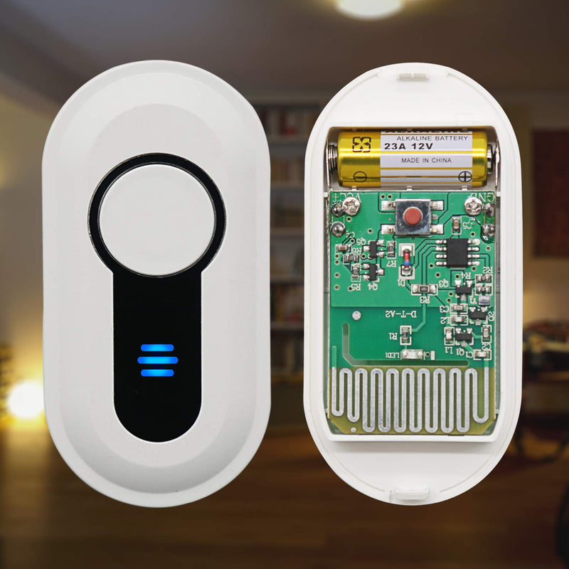 [Australia - AusPower] - CallToU Wireless Caregiver Pager Nurse Call Alarm Wireless Call Button Pager Elderly,Buzzer Elderly,Nurse Alert Button for The Elderly,paralyzed Patients,Pregnant Women 2+2 