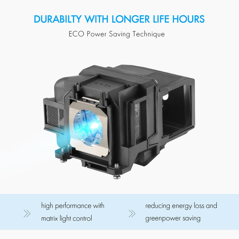 [Australia - AusPower] - AWO Replacement Lamp Bulb for ELPLP78 / V13H010L78 with Housing for EPSON EB-945/955W/965/S17/S18/SXW03/SXW18/W18/W22/X18/X20/X24/X25 
