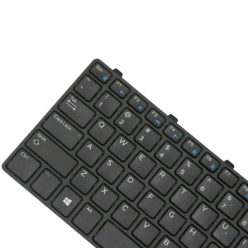 [Australia - AusPower] - AUTENS Replacement US Keyboard for Dell Latitude 3180 3189 3190 3380 Laptop No Backlight 