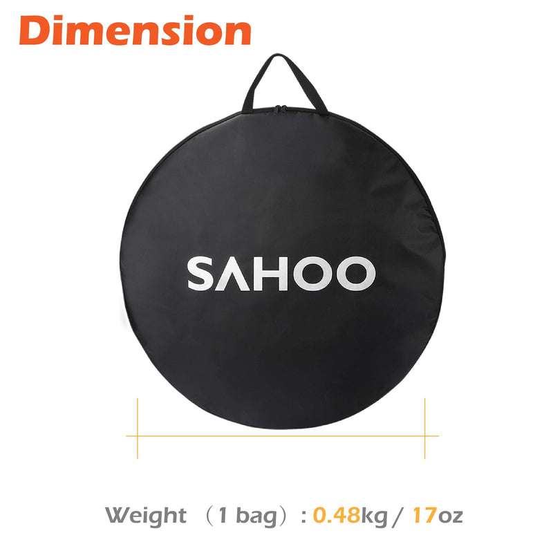 [Australia - AusPower] - TRIWONDER 26" Soft Bike Bicycle Wheel Bag Wheelset Bag MTB Mountain Road Bike Travel Case Wheel Carrying Bag 