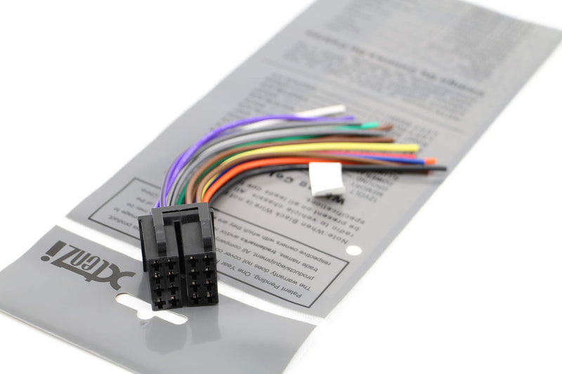 [Australia - AusPower] - Xtenzi Car Radio Wire Harness Compatible with Power Acoustik CD DVD Navigation in-Dash - XT1784 