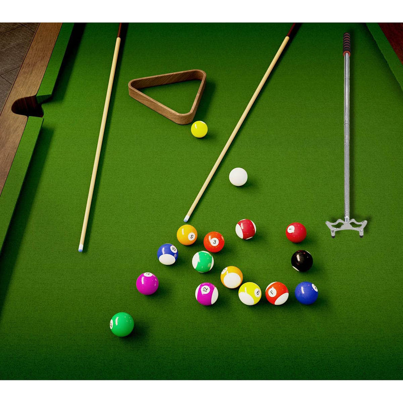 [Australia - AusPower] - zhuohai Retractable Billiards Cue Stick Bridge, Pool Bridge with Removable Bridge Head 