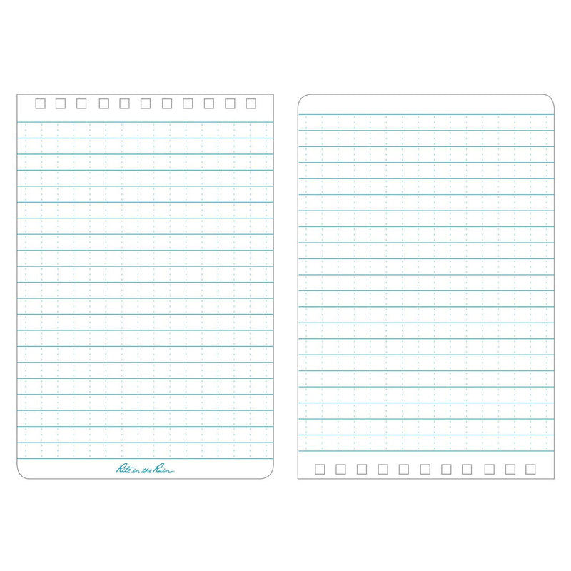 [Australia - AusPower] - Rite in the Rain Weatherproof Top Spiral Notepad, Yellow Cover, Universal Pattern, 3 Pack (No. 146-3), 6 x 4 x 0.375 