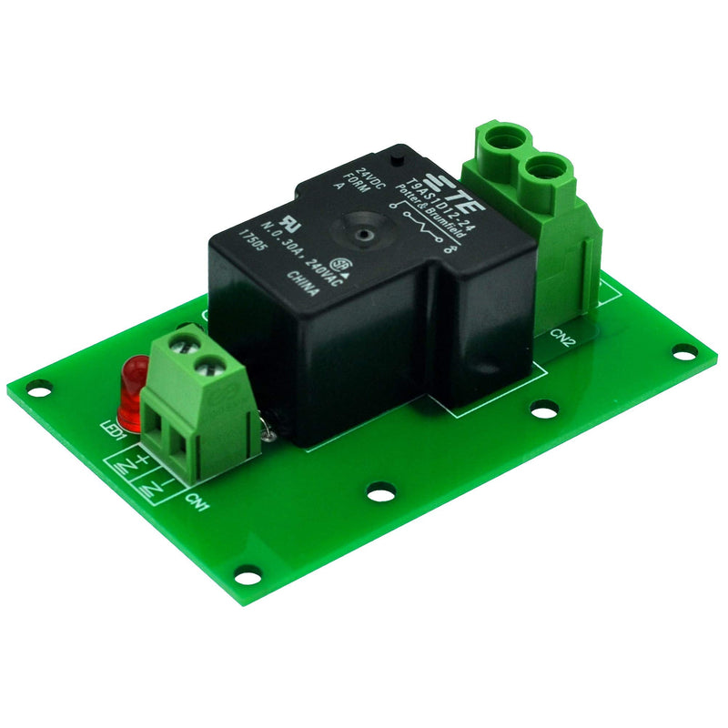 [Australia - AusPower] - CZH-Labs 24V Passive SPST-NO 30Amp Power Relay Module Board. 