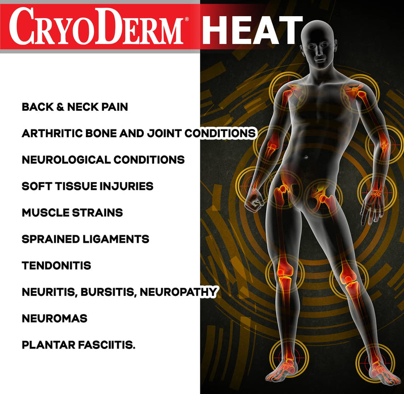 [Australia - AusPower] - Cryoderm Heat Roll-On 3 oz. 