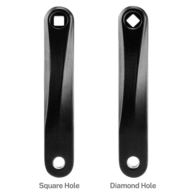 [Australia - AusPower] - Epessa Crank Arm Left Available in Diamond Hole and Square Hole,170mm Diamand Interface 