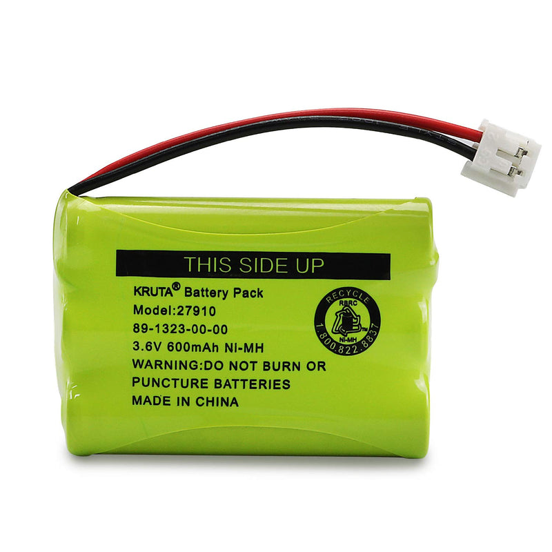 [Australia - AusPower] - 27910 Cordless Telephone Battery Compatible with AT&T 89-1323-00-0 Motorola SD-7501 RadioShack 23-959 23-894 Ni-MH 3.6V, (Pack 4) pack 4 