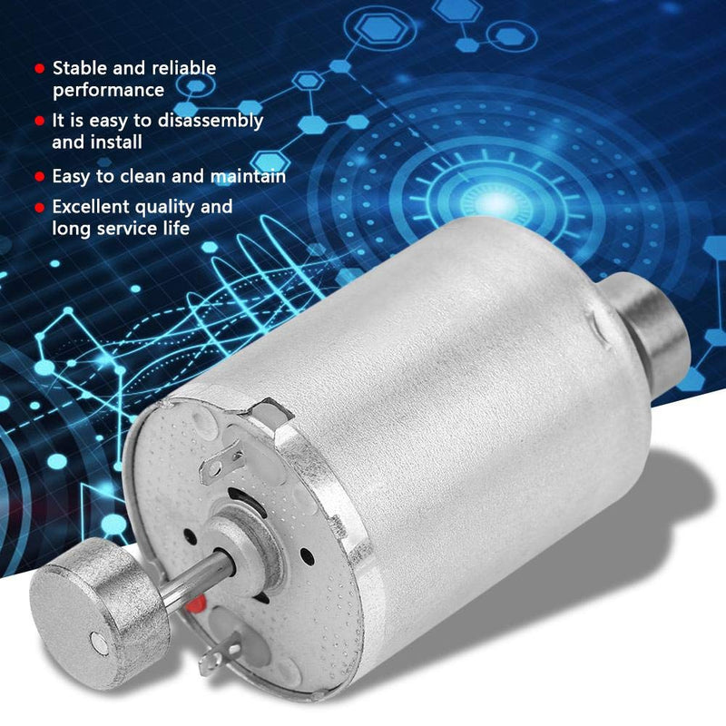 [Australia - AusPower] - Vibration Motor DC 12V Double Shaft High Torque Electric Vibrating Motor Strong Vibration Motor with 2 Eccentric Rotating Wheels 