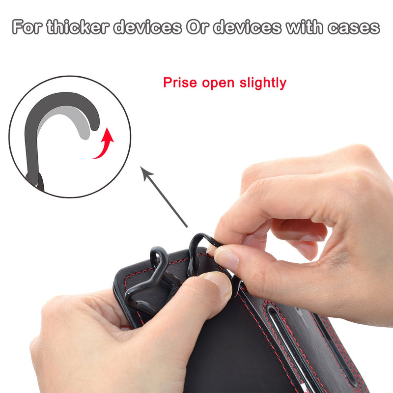 [Australia - AusPower] - TFY Open-Face Sport Armband + Key Holder for iPhone 5/5S & iPhone 6 / 6S, Black - (Open-Face Design - Direct Access to Touch Screen Controls) 