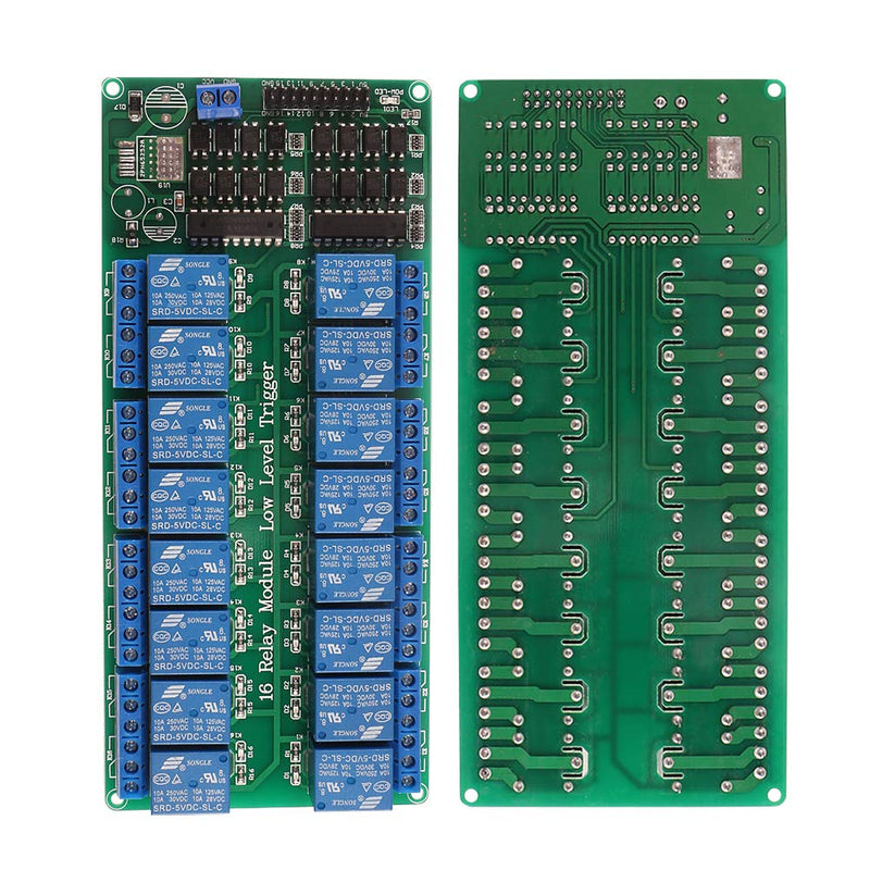 [Australia - AusPower] - ACEIRMC 5V 16-Channel Relay Interface Board Module Optocoupler LED LM2576 Power for Arduino DIY Kit PiC ARM AVR 