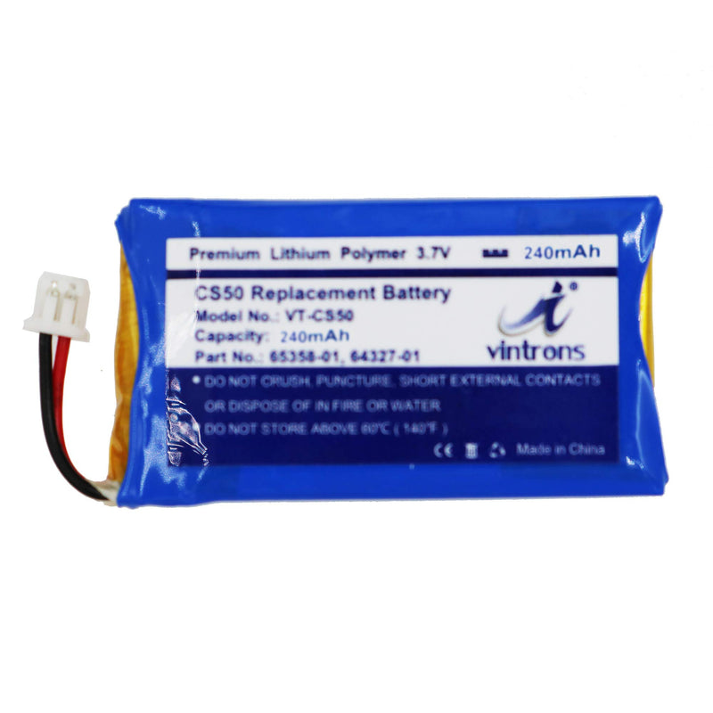 [Australia - AusPower] - VINTRONS 202599-03, 64327-01, 64399-01, 64399-03, CS50, CS55, Savi w720 Battery Replacement Compatible for Plantronics CS50, CS361, CS510, CS520, CS55, CS65, W710, W720, 