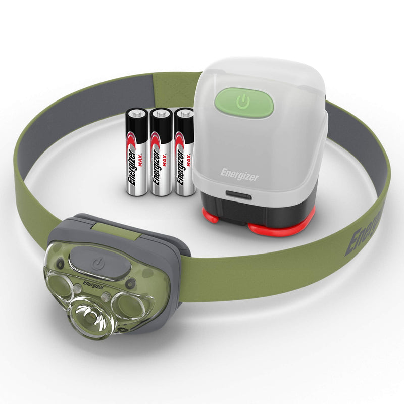 [Australia - AusPower] - Energizer LED Headlamp and Lantern Case Combo Pack, Case and Batteries Included 
