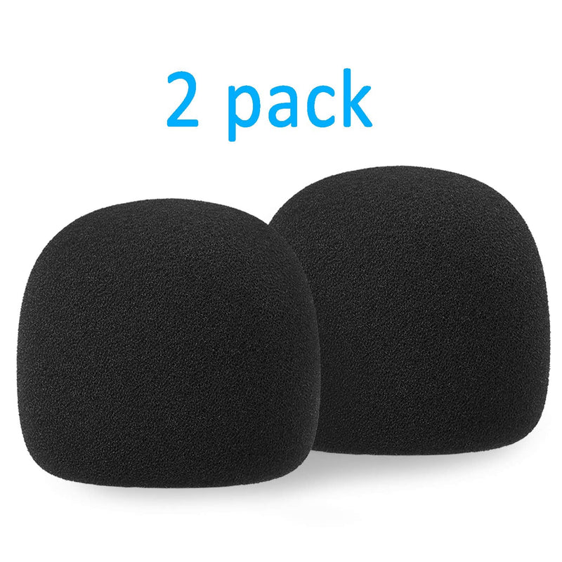 [Australia - AusPower] - SM57 Pop Filter Foam Cover - Mic Windscreen Wind Cover Customized Compatible with Shure SM-57 Microphone to Blocks Out Plosives by YOUSHARES (2 PCS) 