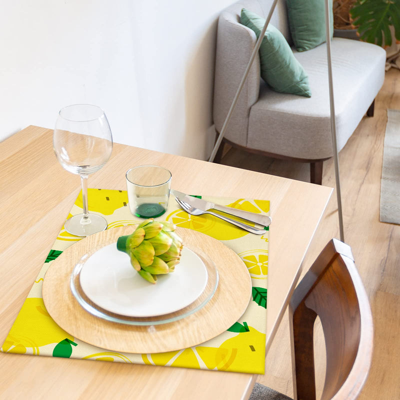 [Australia - AusPower] - 8 Pieces Sublimation Burlap Placemats Washable Sublimation Blank Place Mats White Placemats for Dining Tables Birthday Party Wedding DIY Table Mats Kitchen Home Holiday Table Decor 12 x 16 Inch 