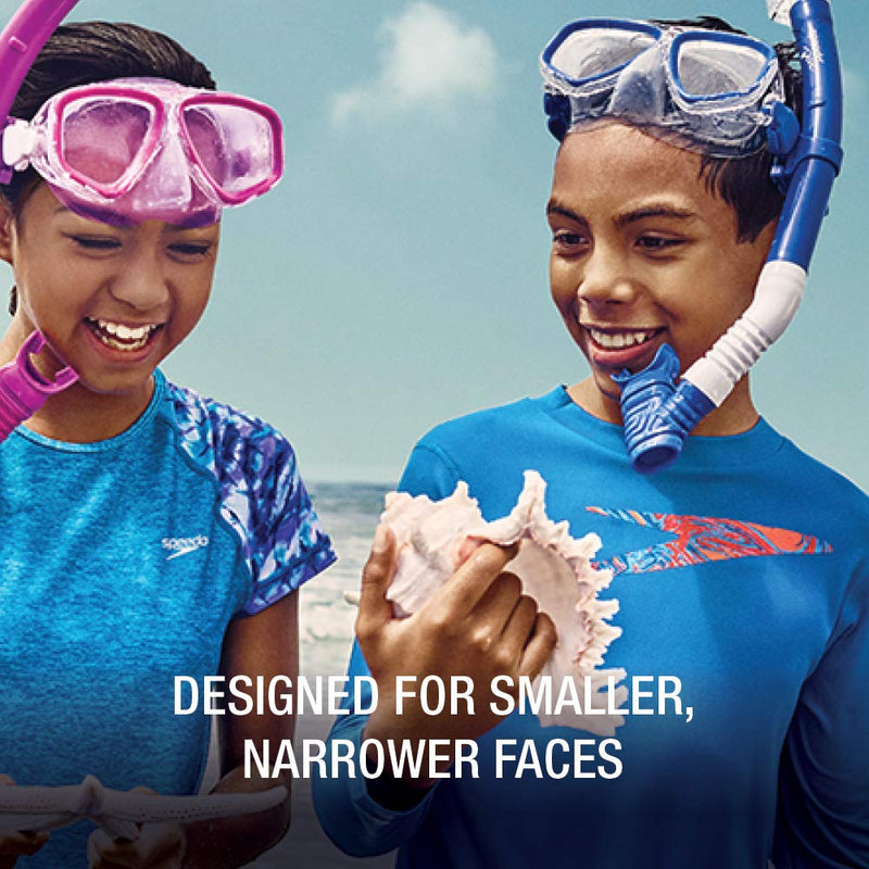 [Australia - AusPower] - Speedo Unisex-child Adventure Swim Mask Junior Blue 