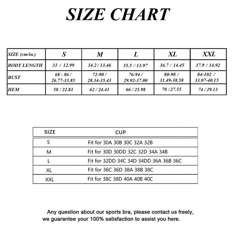 [Australia - AusPower] - Lemedy Women Padded Sports Bra Fitness Workout Running Shirts Yoga Tank Top Small Black 