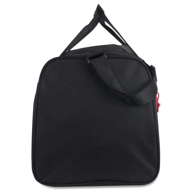 [Australia - AusPower] - 55 Liter, 24 Inch Lightweight Canvas Duffle Bags for Men & Women For Traveling, the Gym, and as Sports Equipment Bag / Organizer (Black 1) Black 1 