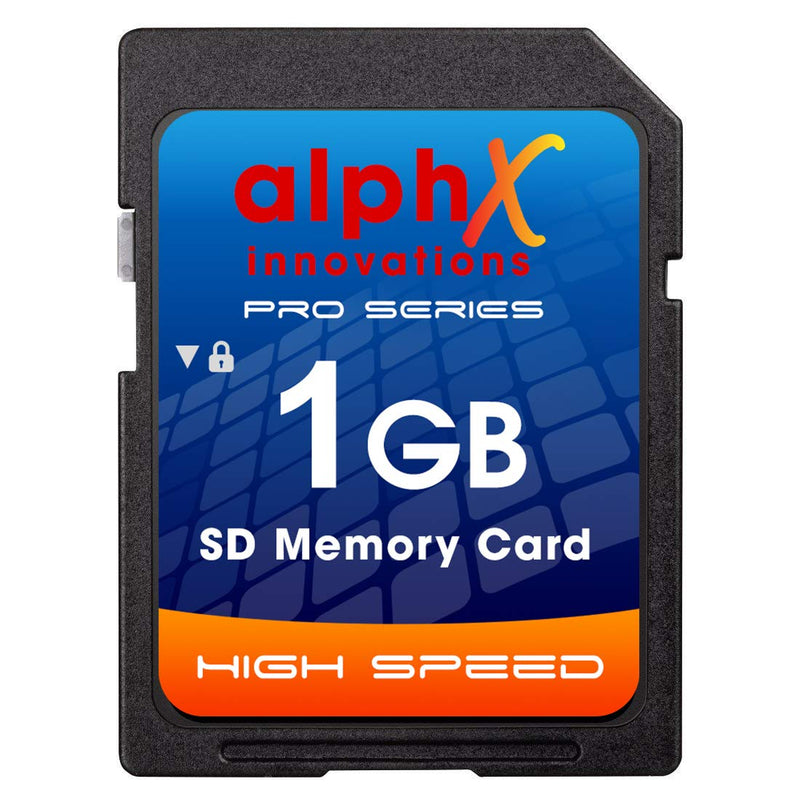 [Australia - AusPower] - AlphX Innovations 1gb SD Card, pack of 5 