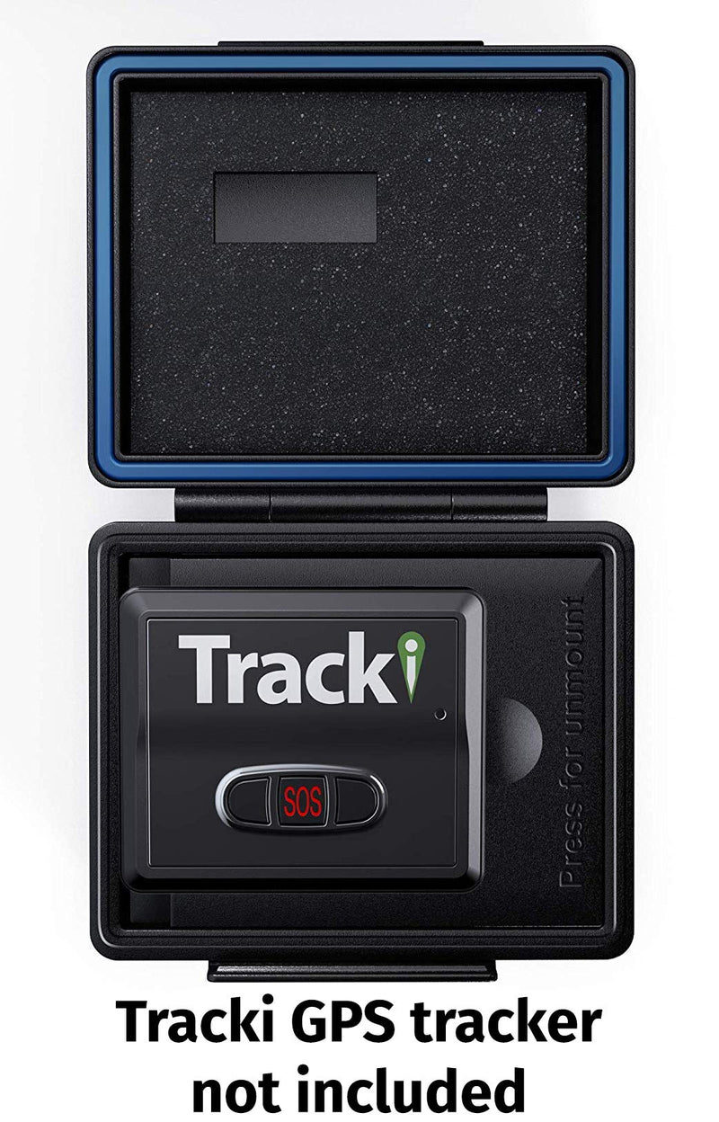 [Australia - AusPower] - Tracki Magnetic Waterproof mini case box + 3500mAh 6x longer battery life, for GPS trackers for vehicles tracking device for cars real time GPS tracker for vehicles hidden tracking device not included 