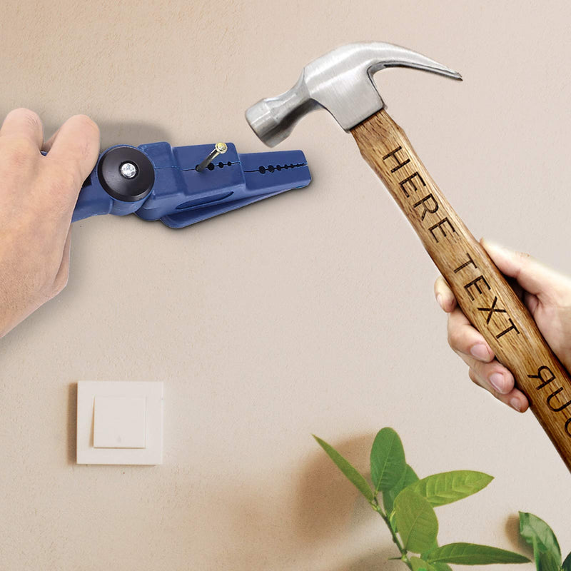 [Australia - AusPower] - Plastic Pliers, Home Tool Auxiliary Pliers, Jelanry Secure Nails Anti-smashing finger Joint Pliers for More Safety for Hammering Nails Easy to Position and Keeps Fingers Safe 