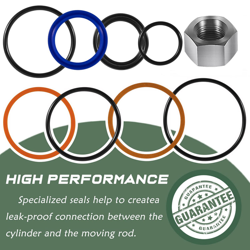 [Australia - AusPower] - 6803329/7137769 Hydraulic Lift Cylinder Seals Kit Fits for Bobcat 444, 500, 520, 530, 533, 540, 542B, 643, 731, 743 etc 