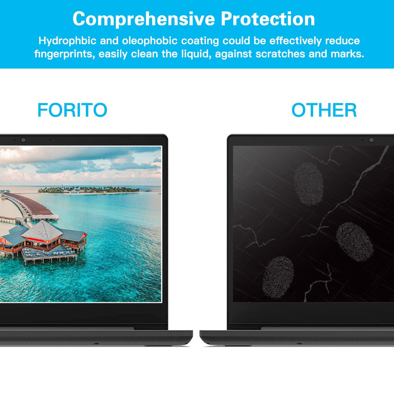 [Australia - AusPower] - 2 Pack 14 Inch Anti Blue Light Screen Protector, F FORITO Blue Light Blocking & Anti Glare Screen Film for All 14" with 16:9 Aspect Ratio Laptop - Matte For 11-17.3 Laptop 
