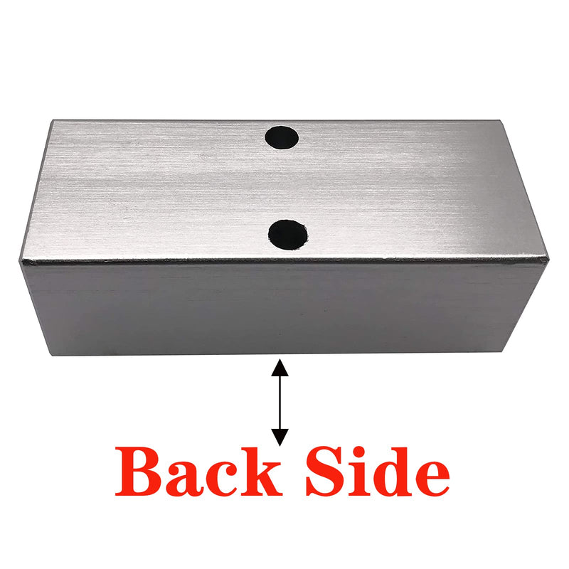 [Australia - AusPower] - Still Awake 2 Way Pneumatic Manifold Air Distribution Block, G1/2 Supply Port, G1/4-Inch Output Port, Aluminum Alloy 2 Way 4 Port 