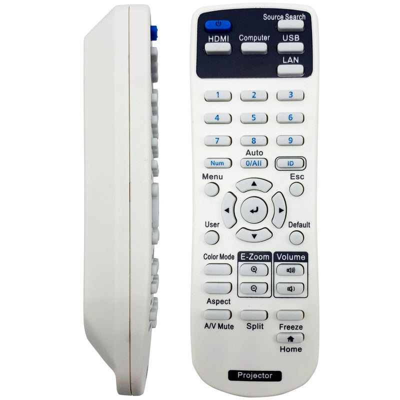 [Australia - AusPower] - Leankle Remote Controller for Epson Projectors BrightLink 1480Fi, EX3280, EX5280, EX9230, Home Cinema 880, PowerLite 118/1288, Pro EX7280, Pro EX9240, VS260 