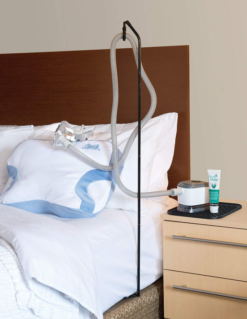 [Australia - AusPower] - CPAPology Flex CPAP Tube Support | CPAP Hose Holder Swivels for More Mobility | Includes Storage Pouch & Bonus Jack Mask & Tube Lift 