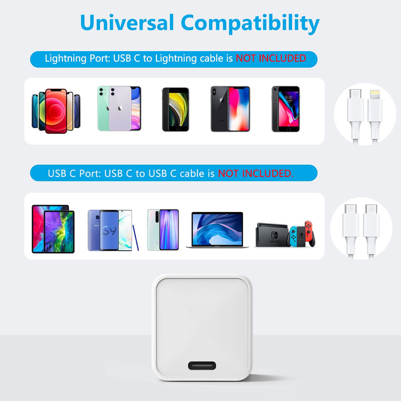 [Australia - AusPower] - USB C Wall Charger, Amoner 30W Mini iPhone 12 13 Charger Block with Foldable Plug, iPhone Charger Fast Charging for iPhone 13 Pro/13/ iPhone 12 Pro Max/12 Pro/12/11 Pro Max/11/Google Pixel and More 