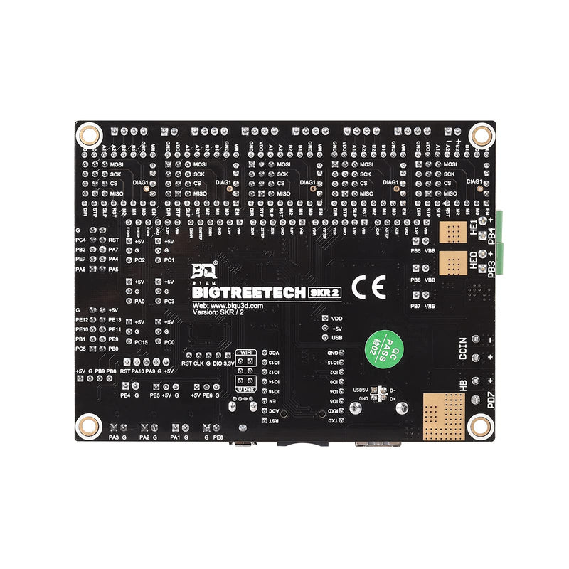 [Australia - AusPower] - BIGTREETECH SKR 2 Silent Board Motherboard 32bit SKR V1.4 Turbo New Upgrade Controller Board Support TMC2209/TMC2208 Drivers for BIQU B1 Ender 3 V2 Ender 3 Pro 3D Printer DIY Mainboard 