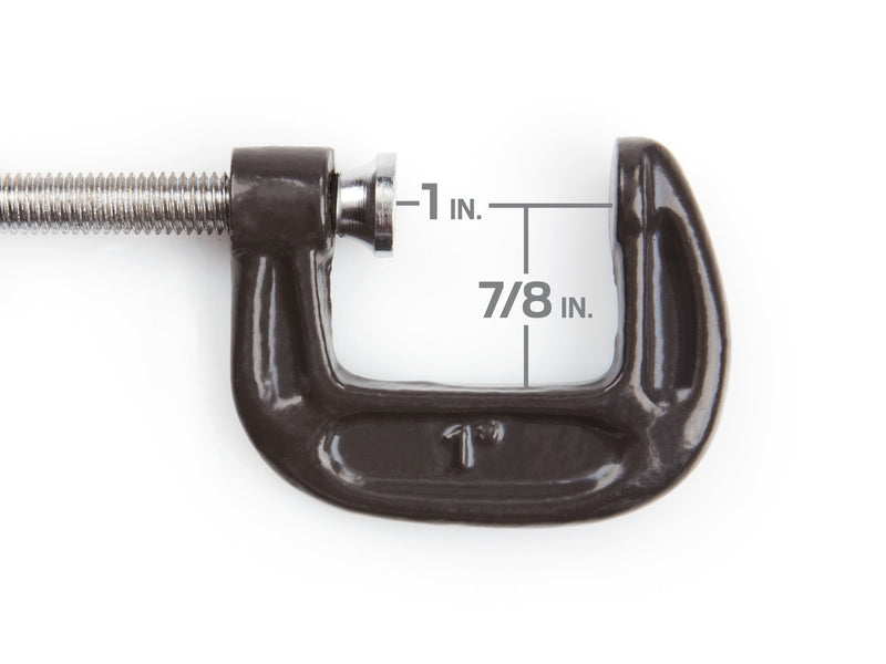 [Australia - AusPower] - TEKTON 1 Inch Malleable Iron C-Clamp | 4009 1 in. 