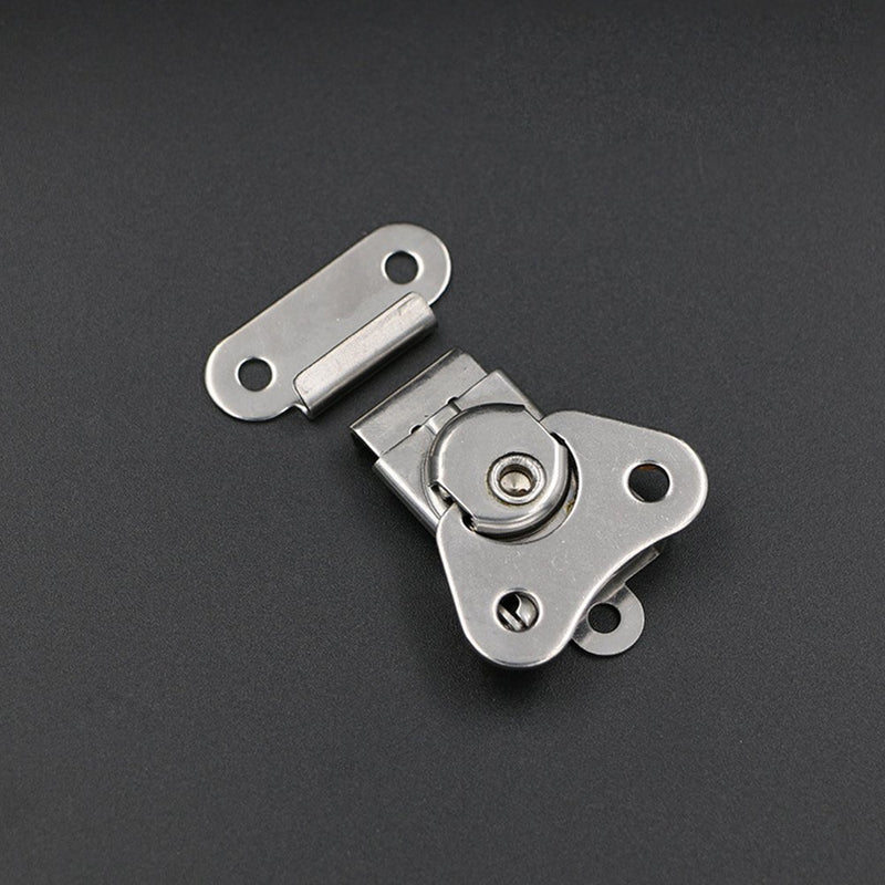 [Australia - AusPower] - YES Time 2 Pcs 304 Stainless Steel Wooden Box Chest Rotary Draw Latch Toggle Hasp Latch Lock Buckle 