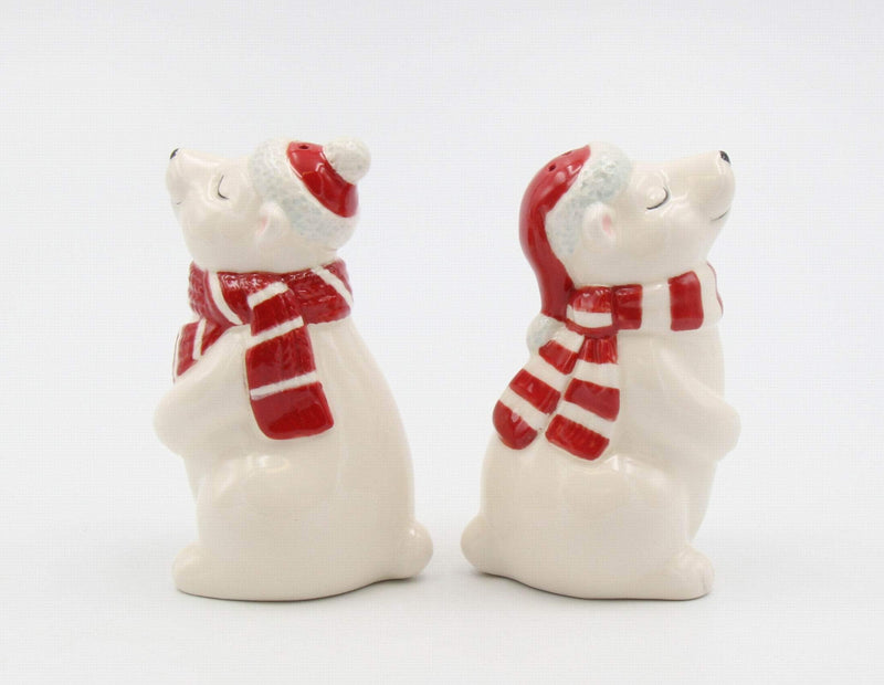 [Australia - AusPower] - Cosmos Gifts Christmas Polar Bear S/P Salt and Pepper Set, Multicolored 