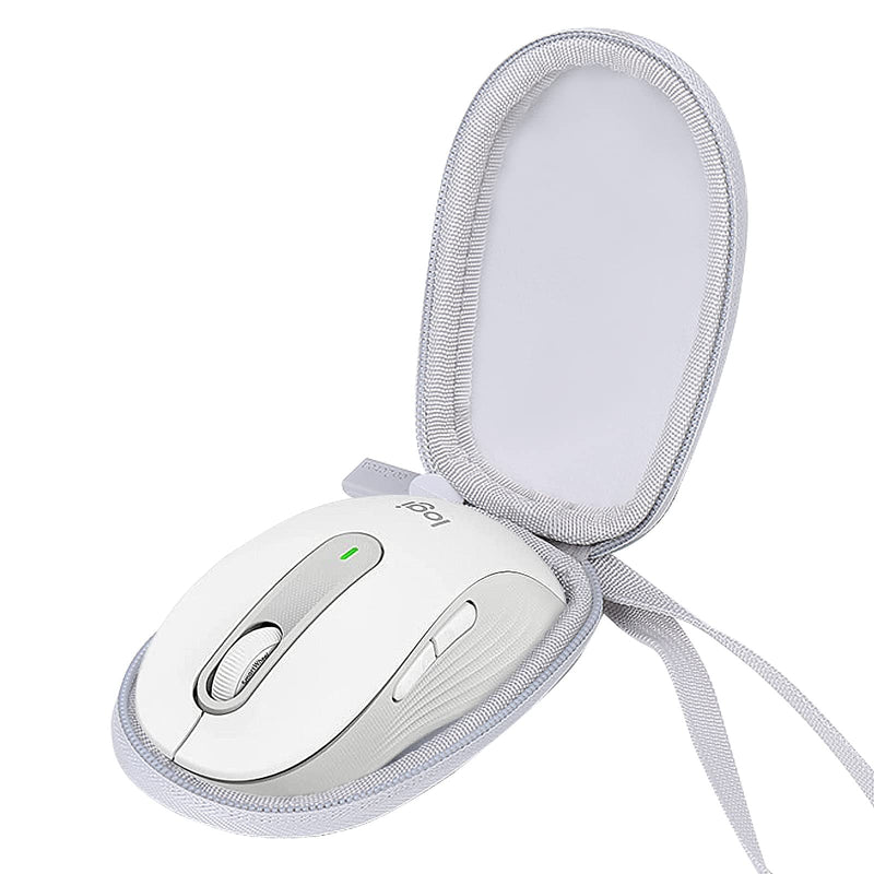 [Australia - AusPower] - co2CREA Hard Travel Case Replacement for Logitech Signature M650 Wireless Mouse (Small Medium Size, Off White) Small Medium Size for M650 