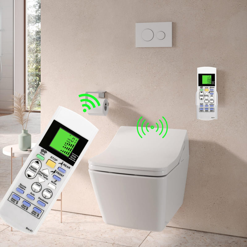 [Australia - AusPower] - Replacement Remote Control for Brondell Bidet Toilet Seat Swash S1200 (Also Work with S1400 S1000 S900 S300 CL825) with Mounting Bracket 